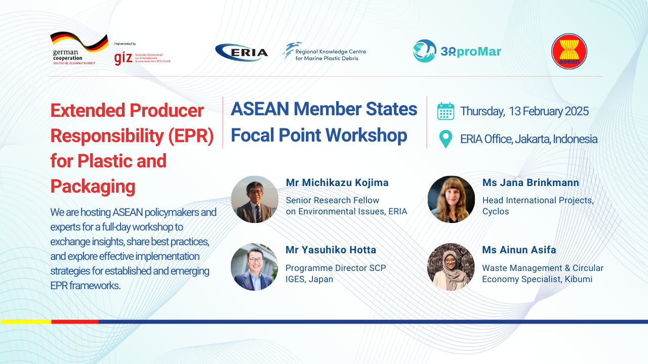 Extended Producer Responsibility (EPR): ASEAN Member States Focal Point Workshop