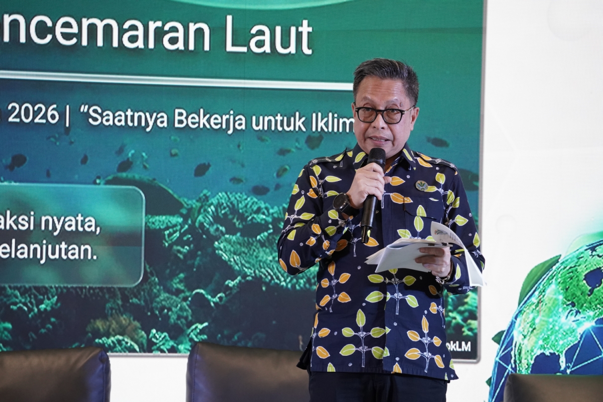 Mr Rasio Ridho Sani, Deputy for Pollution and Environmental Degradation Control at KLH/BPLH Indonesia