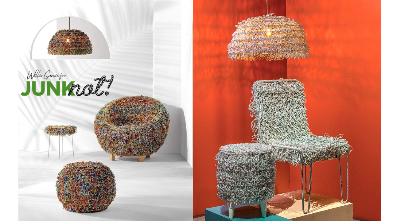 Junknot: Transforming Plastic Waste into Sustainable Furniture, Green Interiors, and Community Empowerment